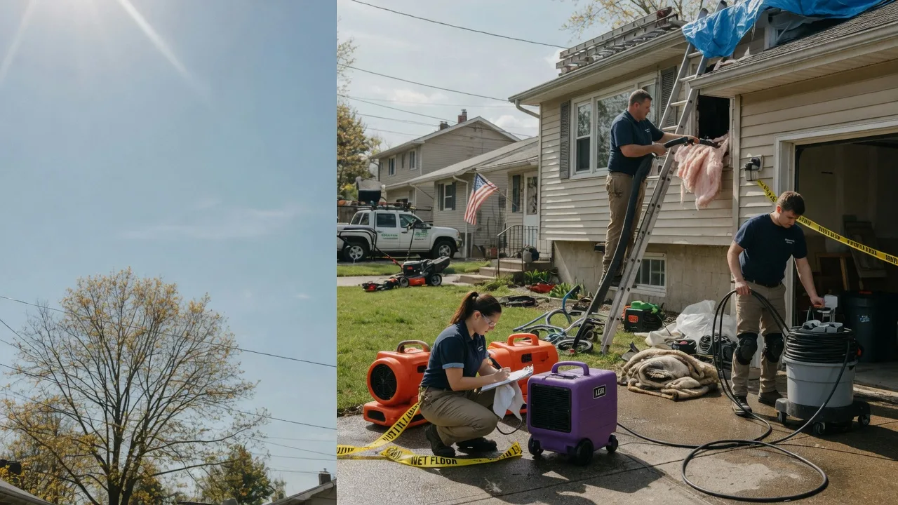 Emergency Water Removal in Maunie, IL near me